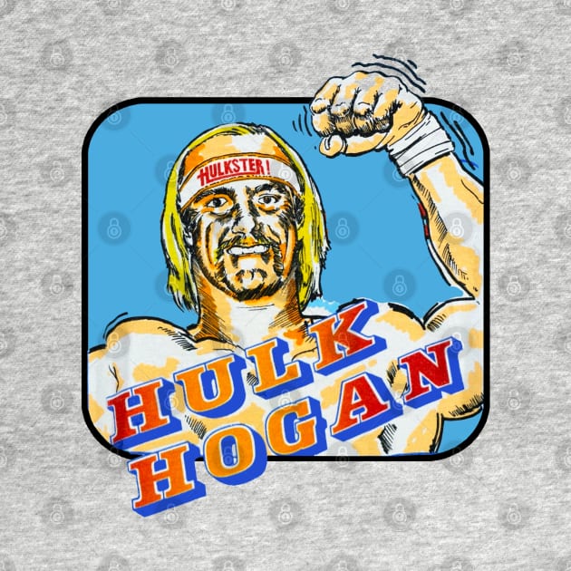 Rare Vintage 80s Hulkster Hulk Hogan by Pop Fan Shop